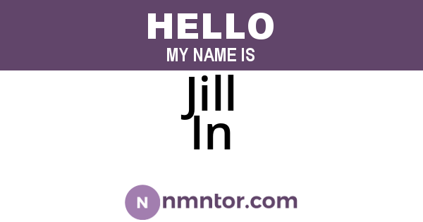 Jill In