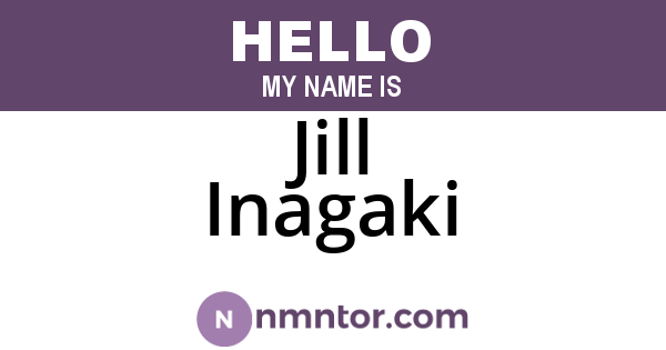 Jill Inagaki
