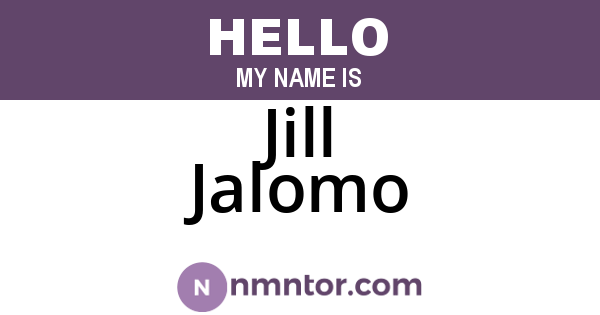 Jill Jalomo