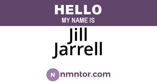 Jill Jarrell