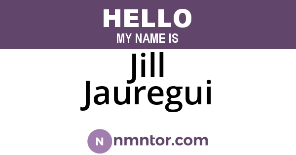 Jill Jauregui