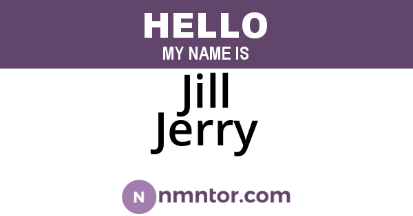 Jill Jerry
