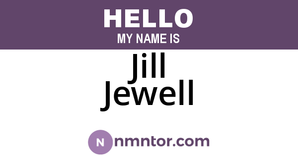Jill Jewell