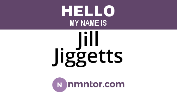 Jill Jiggetts