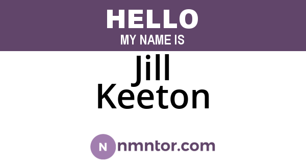 Jill Keeton