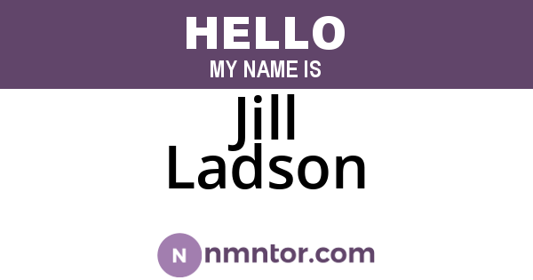 Jill Ladson