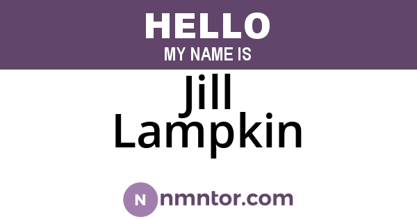 Jill Lampkin