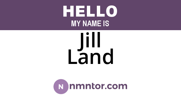 Jill Land