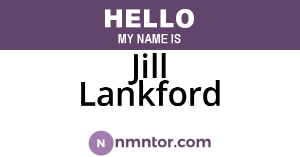 Jill Lankford