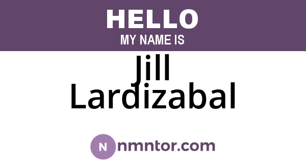 Jill Lardizabal