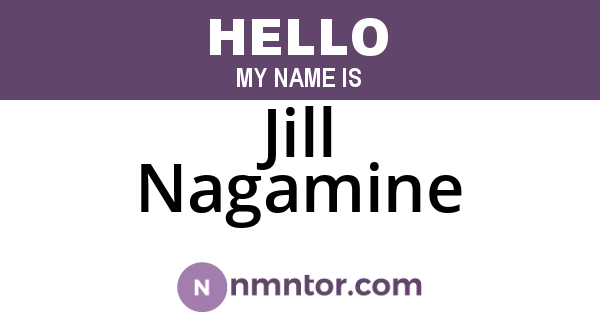 Jill Nagamine