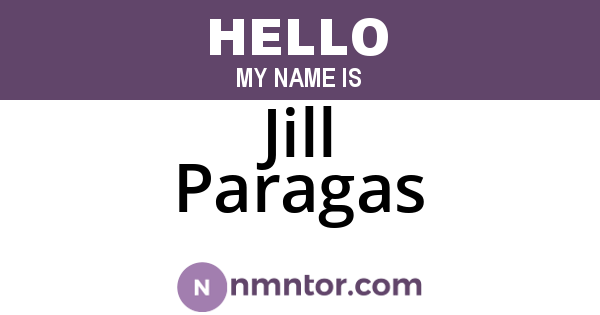 Jill Paragas