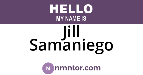 Jill Samaniego