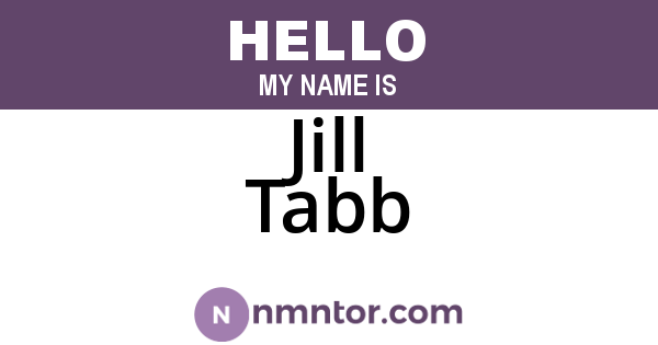Jill Tabb
