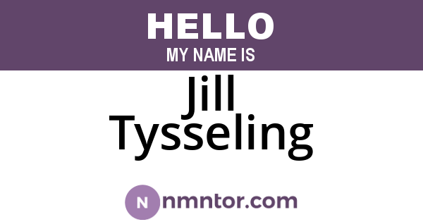 Jill Tysseling