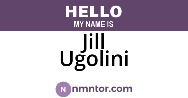 Jill Ugolini
