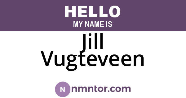 Jill Vugteveen