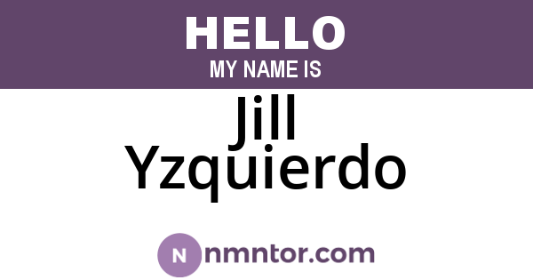 Jill Yzquierdo