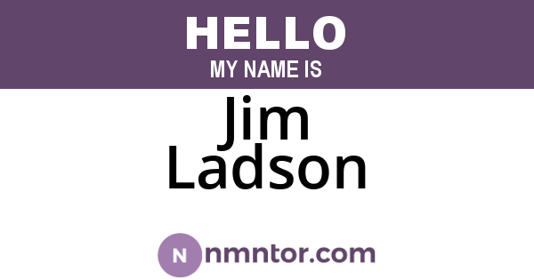 Jim Ladson