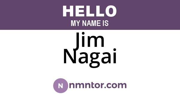 Jim Nagai