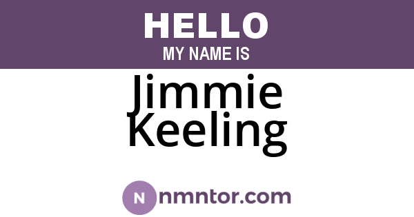 Jimmie Keeling