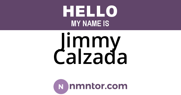 Jimmy Calzada