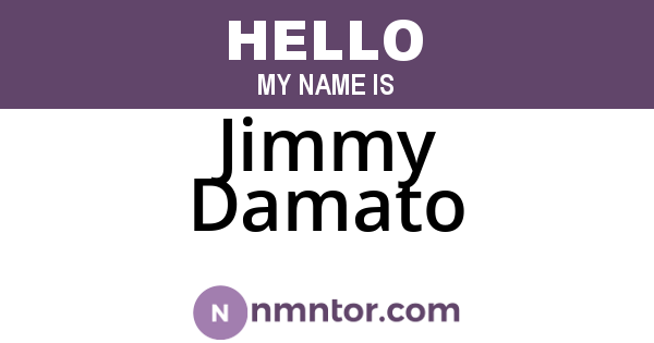 Jimmy Damato