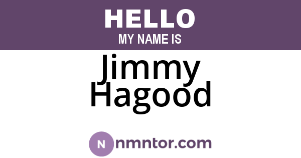 Jimmy Hagood