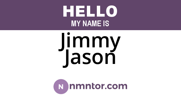 Jimmy Jason