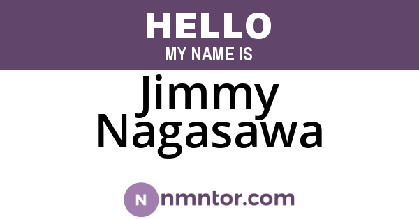 Jimmy Nagasawa