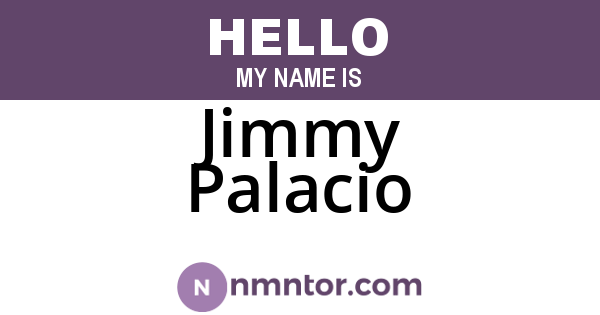 Jimmy Palacio