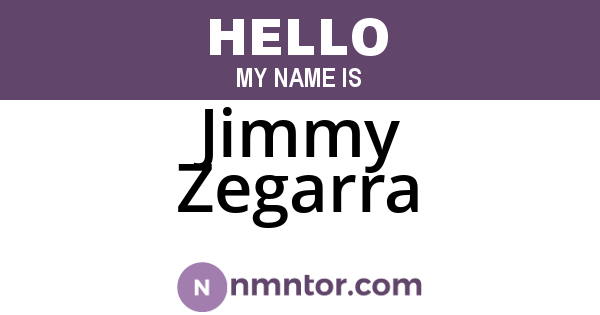 Jimmy Zegarra