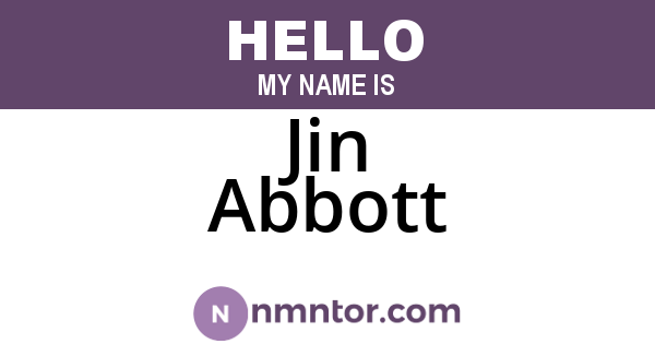 Jin Abbott