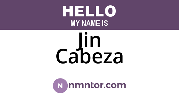 Jin Cabeza