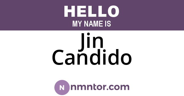 Jin Candido