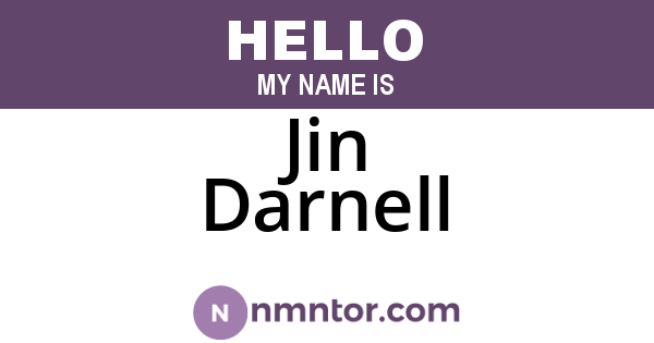 Jin Darnell