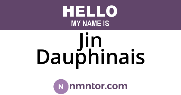 Jin Dauphinais