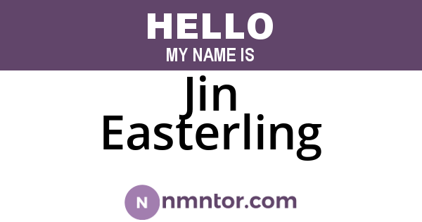 Jin Easterling