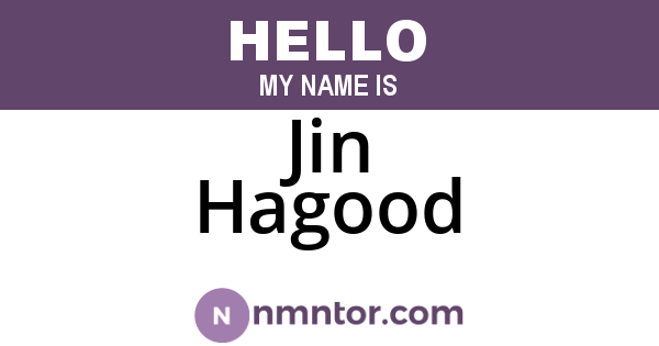 Jin Hagood