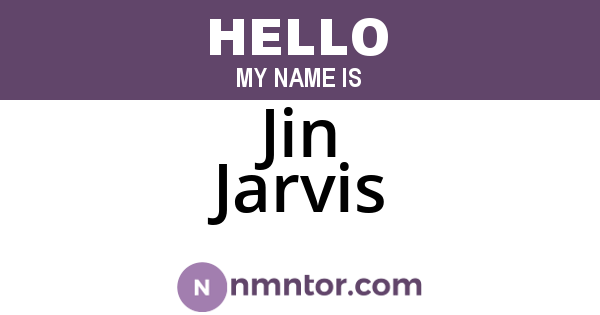 Jin Jarvis