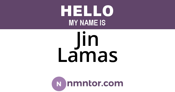 Jin Lamas
