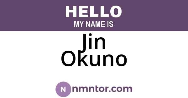 Jin Okuno