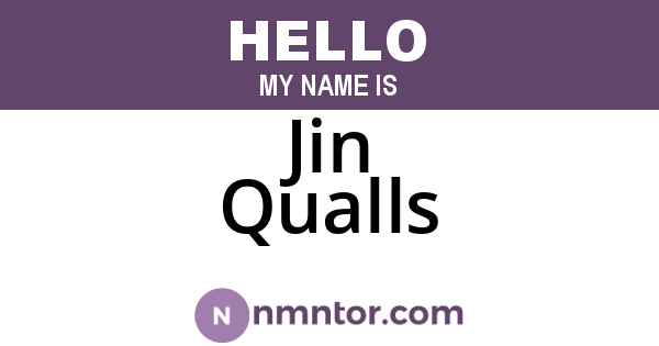 Jin Qualls
