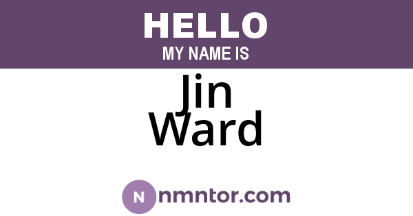 Jin Ward