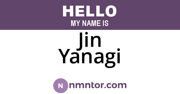 Jin Yanagi