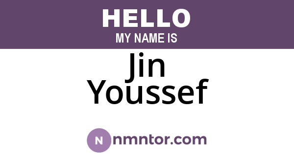 Jin Youssef