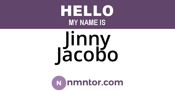 Jinny Jacobo