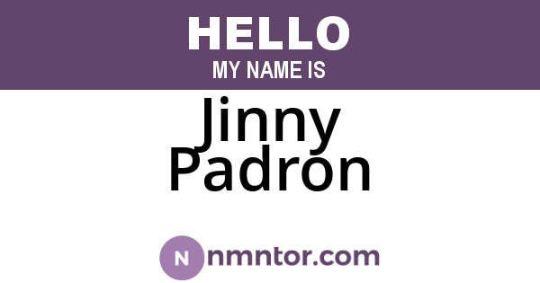 Jinny Padron