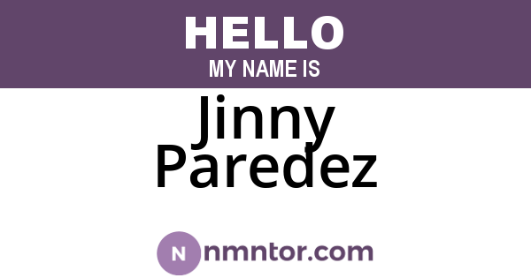 Jinny Paredez