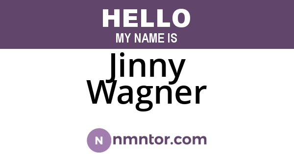 Jinny Wagner